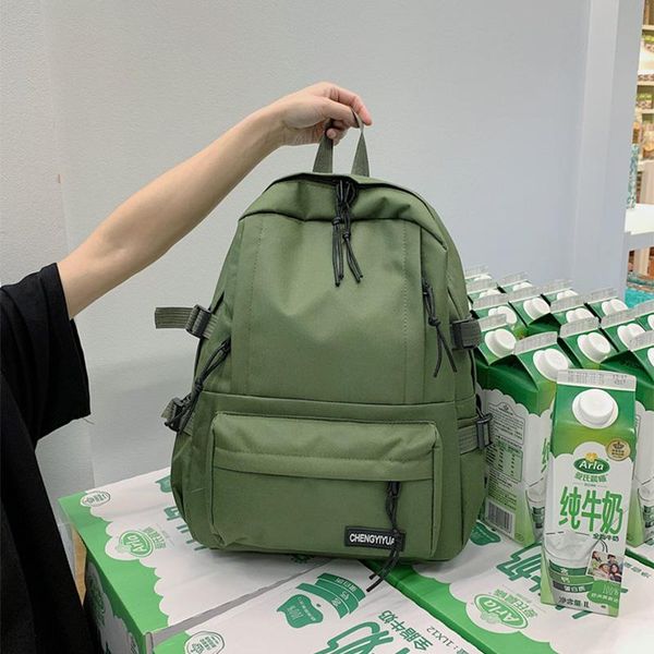 

backpack 2021 trend waterproof oxford backpacks fashion for women teenager girls school female shoulder bag mochila wholesale