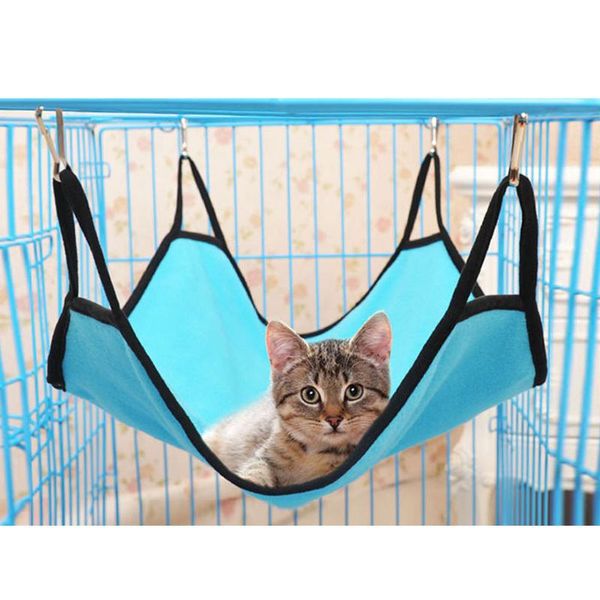 

cat beds & furniture four seasons universal cotton woven hammock pet hanging bed ferret mouse rodent nest machine washable supplies 40x50cm
