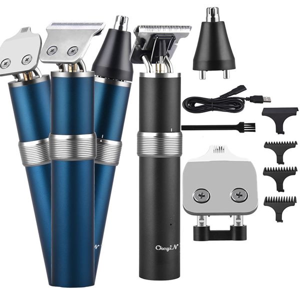 

3 in 1 barber hair trimmer men beard electric clippers shaving nose ear hair remover beard rechargeable hair cutting machine