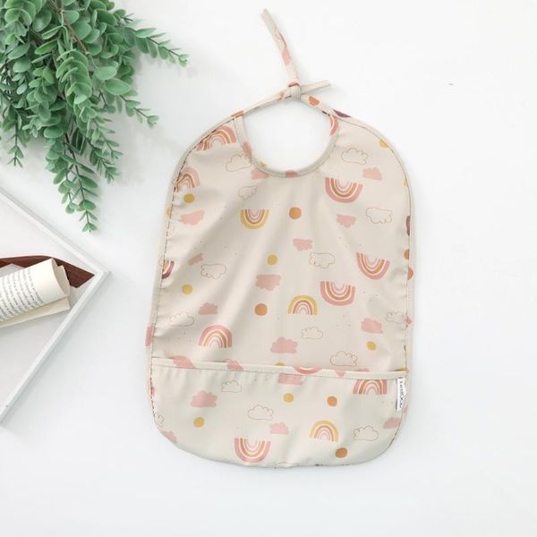 

bibs & burp cloths k3ne cartoon waterproof baby starter infant feeding apron smock cloth for infants born boys girls gifts