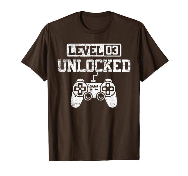 

Level 3 Unlocked Vintage T-Shirt Celebrate 3rd Wedding, Mainly pictures