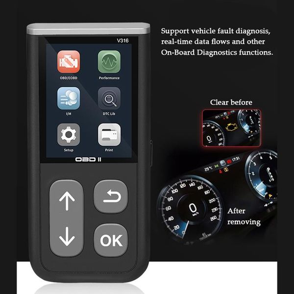 

code readers & scan tools car reading card vehicle detector fault diagnosis instrument on-board diagnostics testing reader