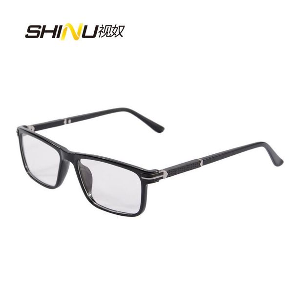 

mens glasses frame men spectacle frames optical eye myopia oculos de grau masculino 23001 fashion sunglasses, Black