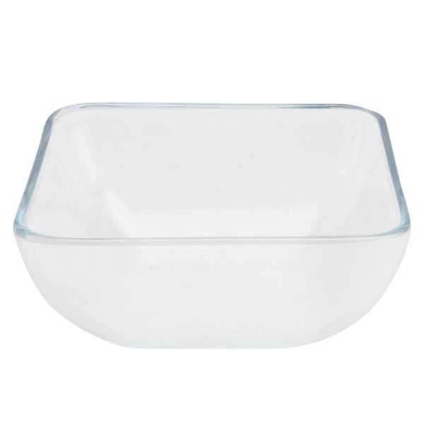 

1pc transparent kitchen glass bowl storage salad microwave bowls