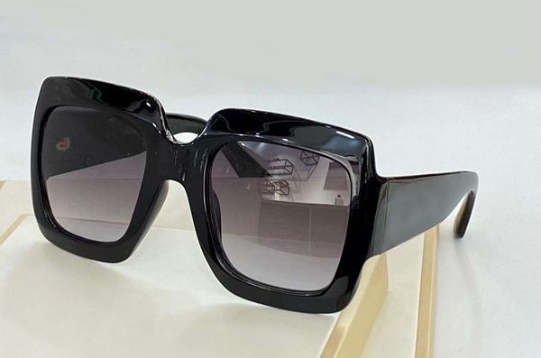 

0053 oversize square sunglasses black grey shaded women fashion sun glasses sonnenbrille gafa de sol with box, White;black
