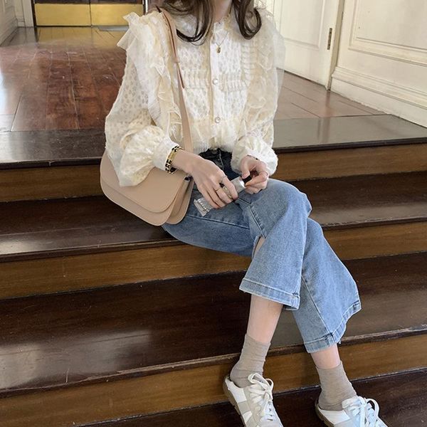 

women's blouses & shirts 2021 summer soft loose for women clothing, White