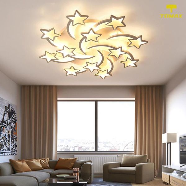 

ceiling lights nordic led for room modern living light minimalist meteor design dining