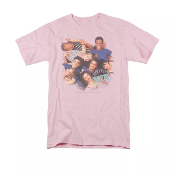 

beverly hills 90120 gang in logo t-shirt sizes s-5x new, White;black