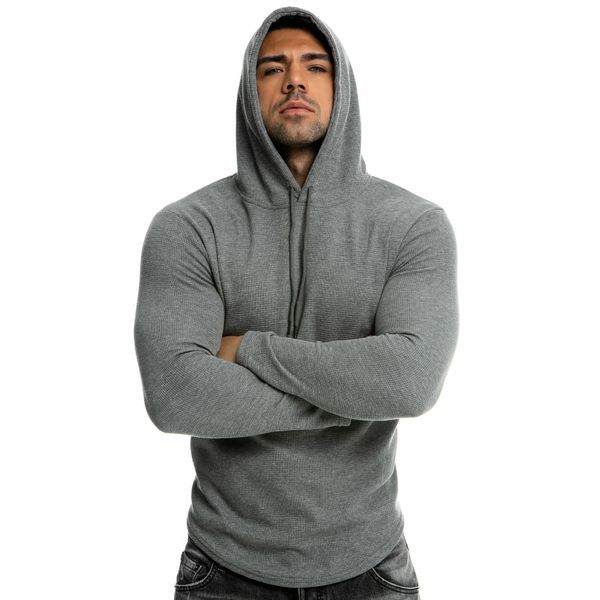 

long sleeve hooded t-shirt men clothing casual o-neck homme tee femme hipster t-shirts clothes, White;black