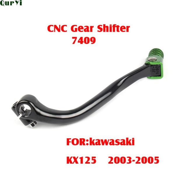 

parts cnc gear shifter shift lever for kx125 2003-2005 motocross enduro dirt bike off road