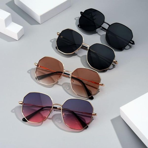 

fashion sunglasses frames wuhuama glasses 219163 physical shooting frame street personality big face, Black
