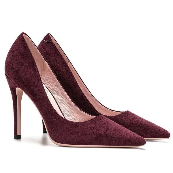 

dress shoes autumn party wedding bride for women 2021 on high heels pumps office 365 black pink clear designer ladies