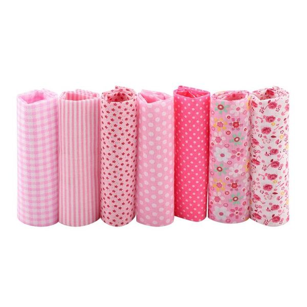 

quilting supplies 7pcs 25 * 25cm cotton fabric diy various fabrics bedding craft sewing for home storage bags