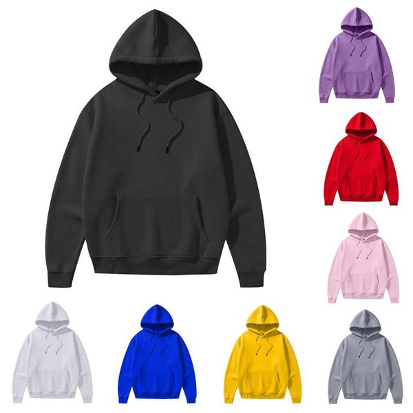 

hoodie fashion women's sweatshirts casual long sleeve hooded solid keep warm sweatshirts winter clothes women streetwear, Black