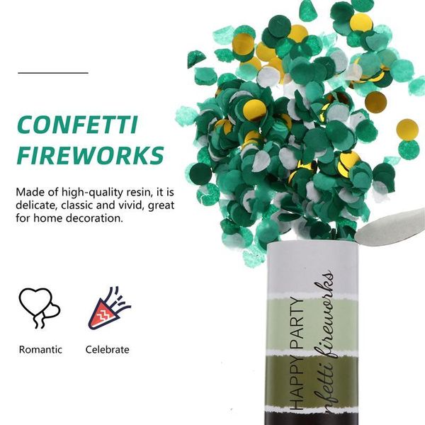 

party decoration 3pcs 11cm confetti cannons hand-held tubes supplies