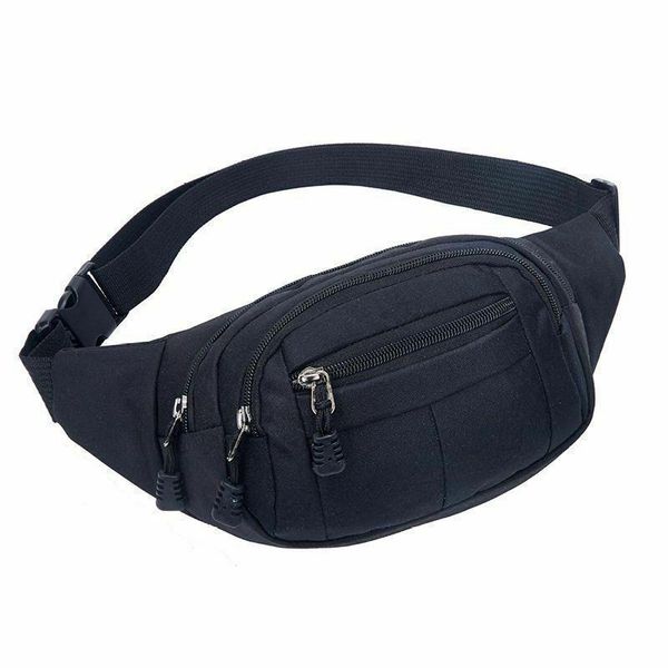 

men women travel bum bag fanny pack waist bag zipped outdoor sports bag pouch