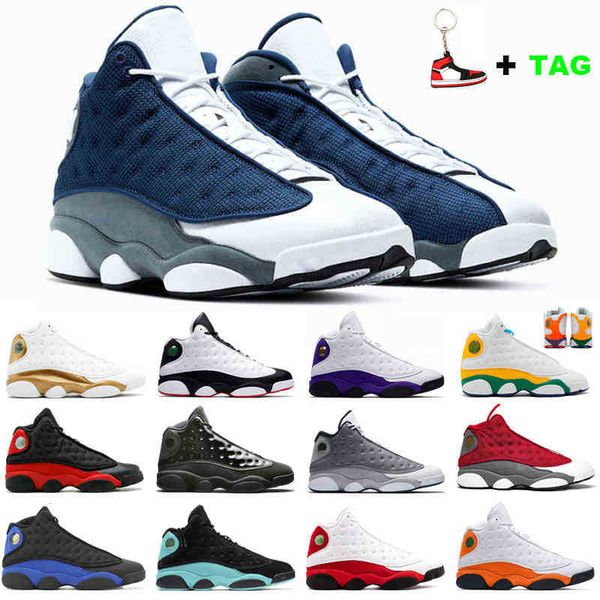 

13 13s mens basketball shoes flint hyper blue playground dmp aurora greemen women trainer zapatos sneakers us 5.5-13