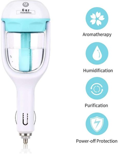 

car air humidifier mini portable travel cool mist and aromatherapy essential oil diffuser humidifiers