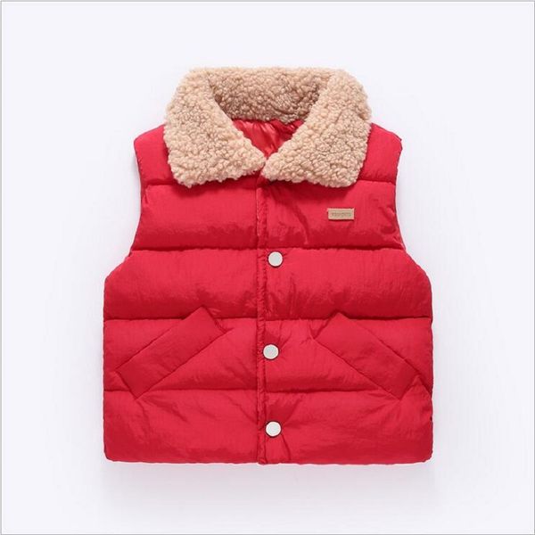 

autumn winter children vests coats 2-7y warm waistcoats for boys & girls cotton-padded thicken vests for children clothes unisex, Camo