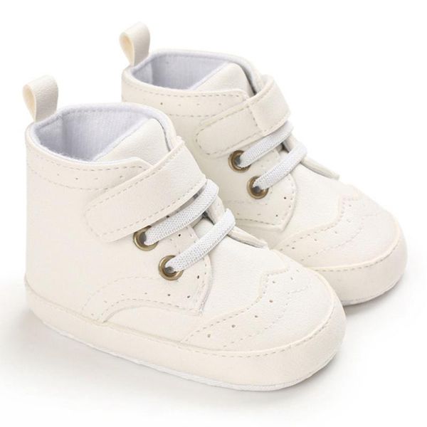 

first walkers 2021 baby shoes for toddlers children girls boys solid cross-tied fashion toddler kids shoess29