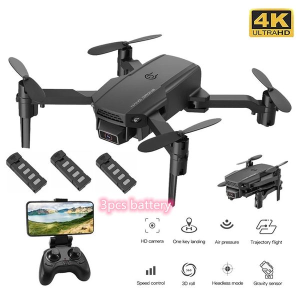 

4k foldable wifi fpv rc drone aerial pgraphy altitude hold headless mode rc drone with carry bag mini foldable rc aircrafts