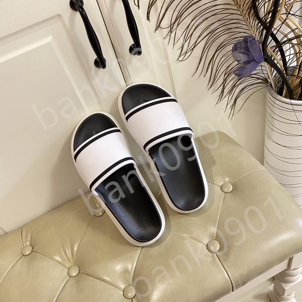 

fashion designs slippers sandy beach women men wholesale price flat sandals comfort beach slide skin leather flip flops ladies scuffs shoes, Black