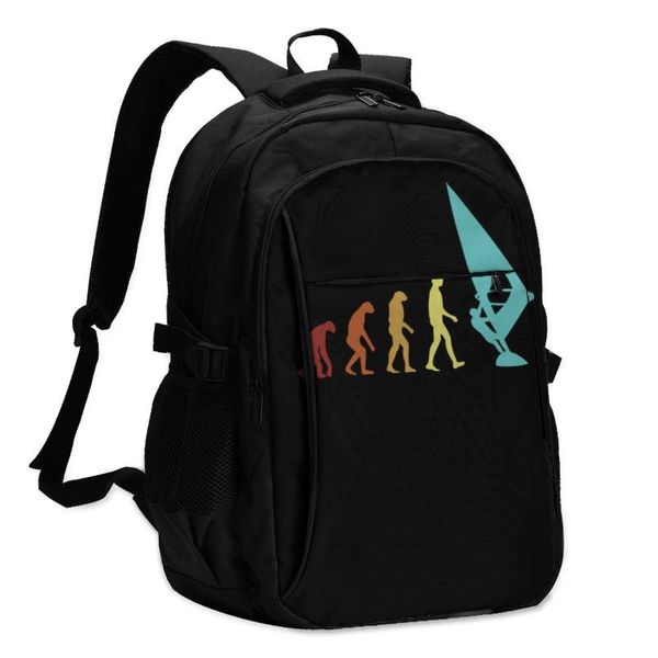 

backpack windsurfing sail backpacks casual charger usb camping teenage large bags