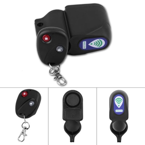 

professional anti-theft bike lock cycling security remote control vibration alarm bicycle systems