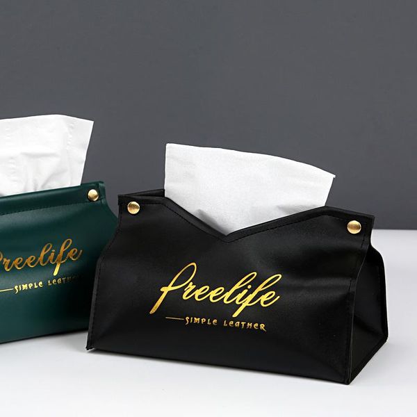 

toilet paper holders home creative deskleather tissue box car drawer living room kitchen storage napkin papers bag holder
