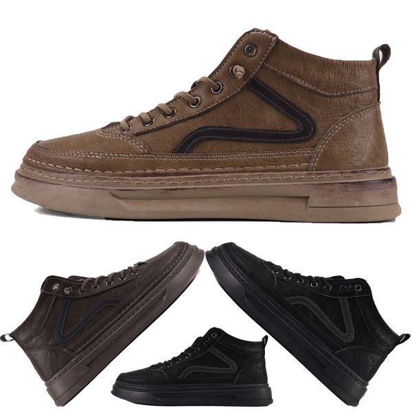 

2022 superstar ii mid-running shoes men's triple black brown sneakers for man trainers sports shoe size 40-44 high quality