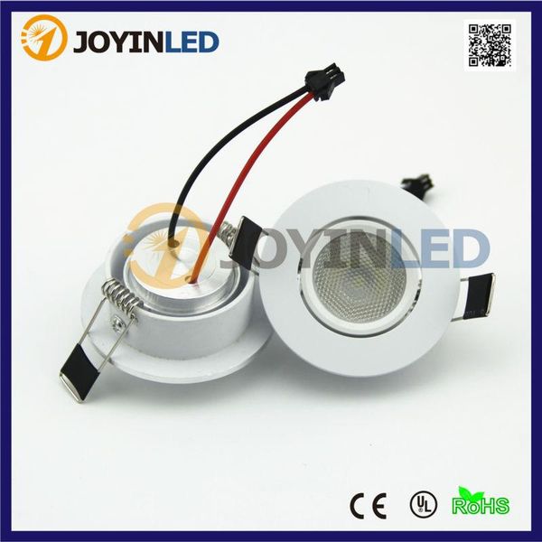

downlights ac85-260v 50cm cut hole under cabinet 3w mini led downlight white