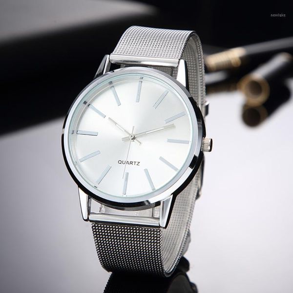 

wristwatches women silver watches 2021 stylish minimalist quartz clock full steel watchband bayan kol saati, Slivery;brown