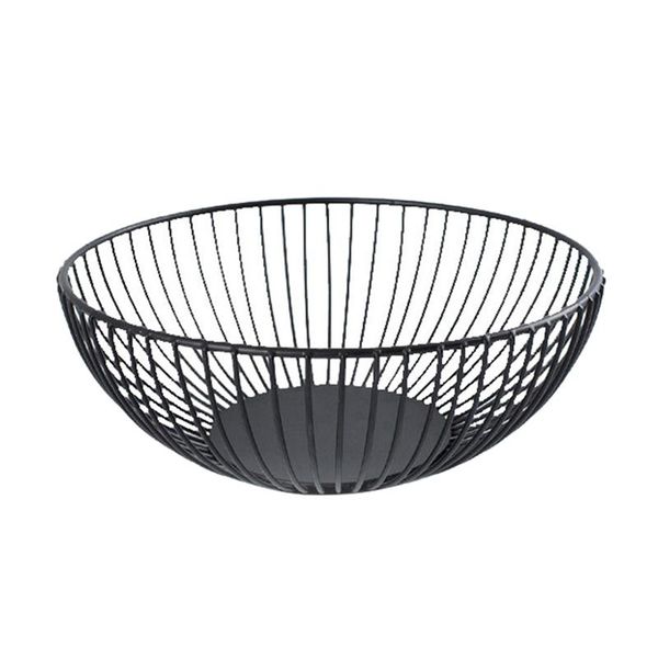 

kitchen storage & organization nordic creative minimalist fruit basket living room drain home iron bowl