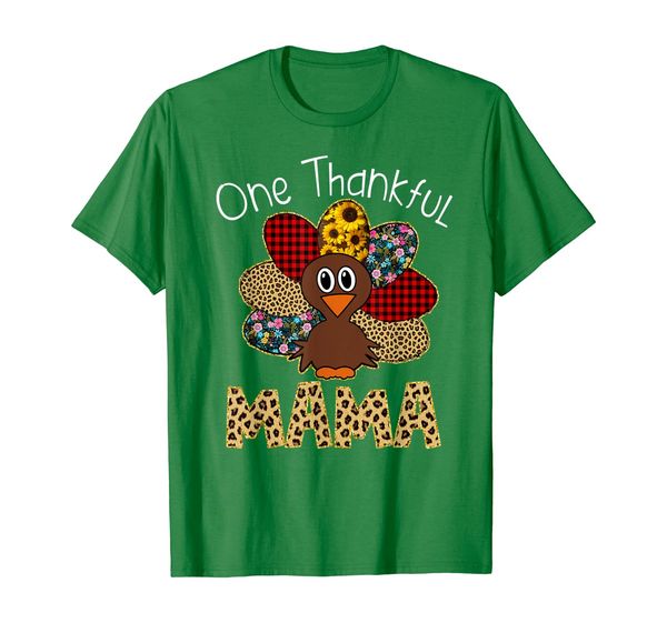 

One Thankful MaMa Turkey Thanksgiving gift T-Shirt, Mainly pictures