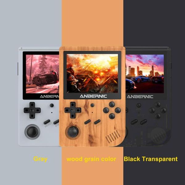 

portable game players 2021 rg351v retro built-in 16g rk3326 open source 3.5 inch 640 * 480 handheld console simulator ps1 children's gi