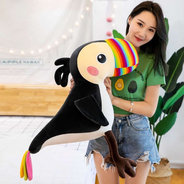 

creative simulation toucan plush toy parrot doll bird plush doll, Blue