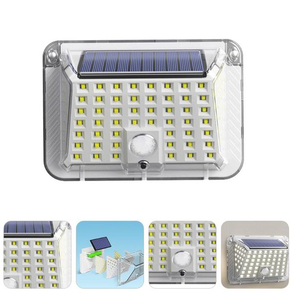 

solar lamps 1pc practical light outdoor sensor durable lighting wall lamp