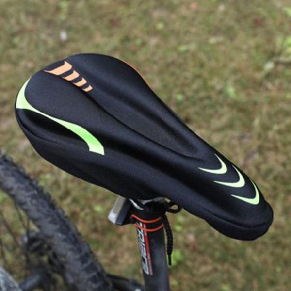 

bike saddles mtb seat pad cushion cover anti-slip thickened folding bicycle saddle biking portable dustproof cycling parts
