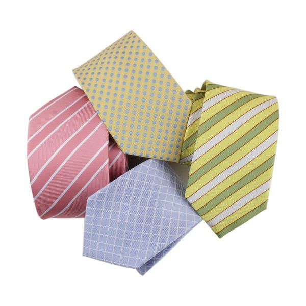 

7cm men necktie polyester striped jacquard formal skinny bridegroom party dress wedding custom logo bow ties, Black;gray