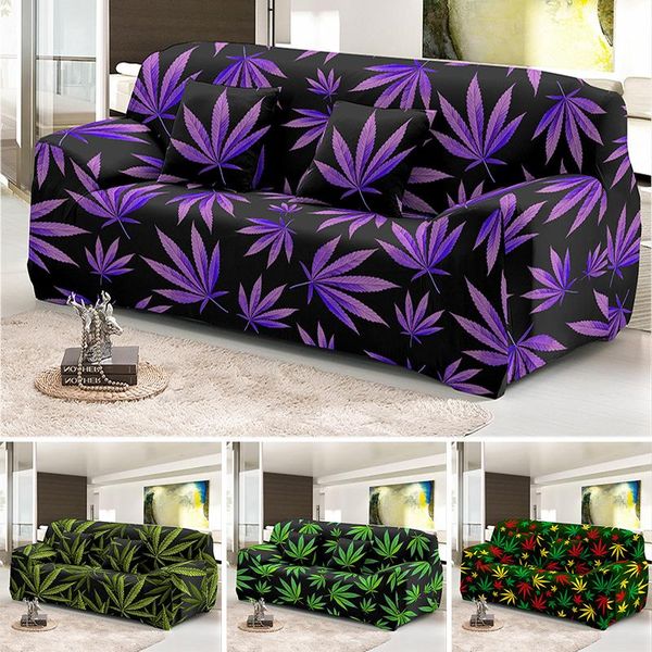 

chair covers leaves stretch sofa cover dust-proof elastic slipcover for living room loveseat armchair couch furniture protector