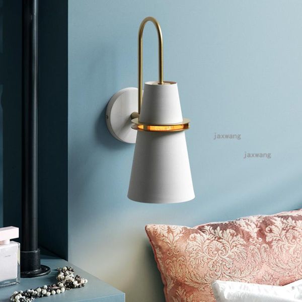 

wall lamps modern led iron nordic warm romantic home lighting bedroom postmodern personality sconce light fixture
