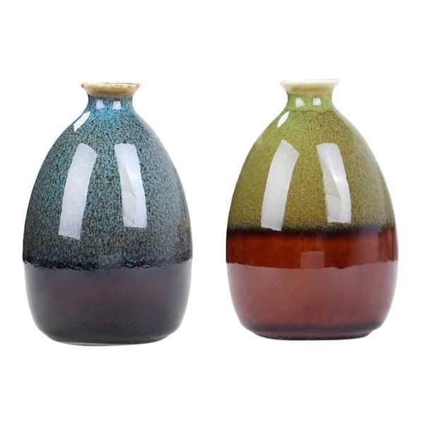 

vases 2pcs miniature ceramics vase unique deskhydroponic decorative