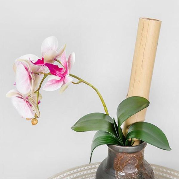 

1/3pcs artificial plants real touch phalaenopsis leaf decorative flowers diy auxiliary material flower decoration orchid leaves & wreaths