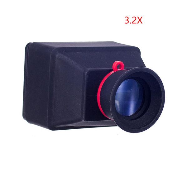 

lens caps 3x 3.2x rubber lcd magnifier foldable dslr accessory black viewfinder mirrorless camera protective handheld outdoor shooting