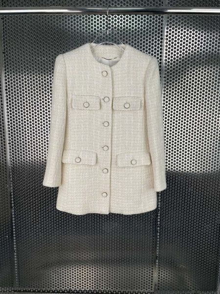 

women's jackets 2021 autumn vintage women luxury high qualtiy tweed jacket coat ladies chic casual outerwear oversize ddxgz2 10.11, Black;brown