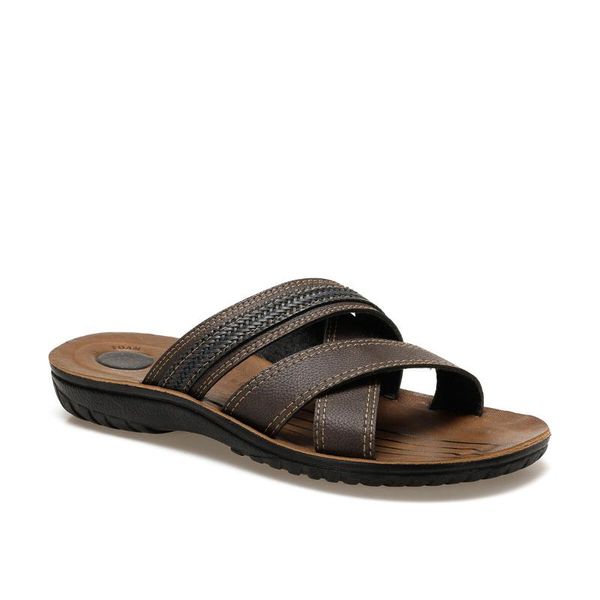 

slippers flo mt-1 c brown male panama club, Black