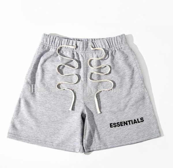 

mens essentials high shorts for men hip hop style streetwear with 5 colors, Black