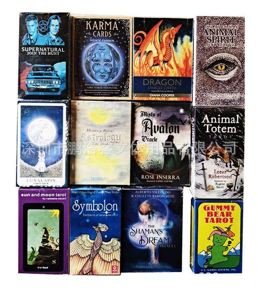 

retro english tarot oracles card cards wholesale oraclecard-model_o8rp