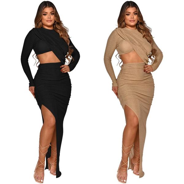 

casual dresses hollow out women skinny dress long sleeve irregular patchwork robe female party club vestidos streetwear, Black;gray