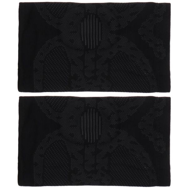 

elbow & knee pads 1 pair sleeve support protective pad for sports, Black;gray